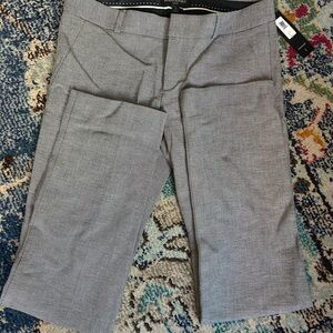 Gray Cropped Pants